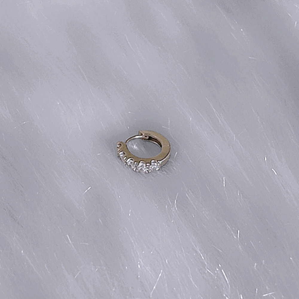 925 Silver Cubic Zirconia Cuff Earring, NWOT - Great Gift 🎁